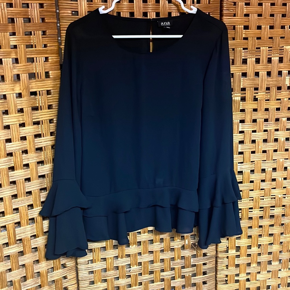 ana bell sleeve blouse